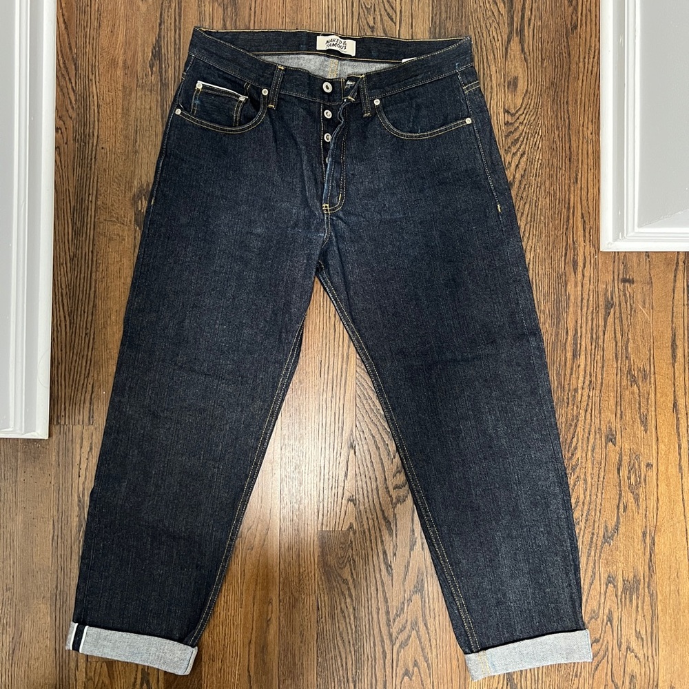 Naked and Famous Left Hand Twill Selvedge Denim Jeans